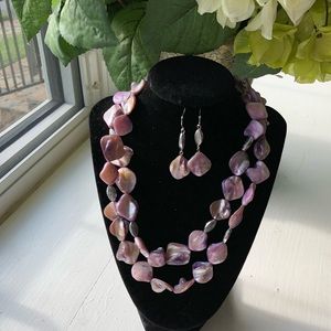 Beautiful beaded necklace.